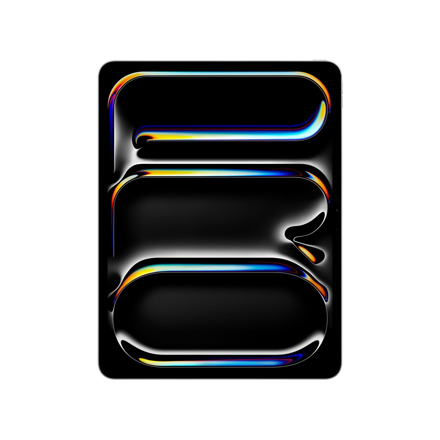 Front display view of the Apple iPad Pro M5 13-inch Wi-Fi 2TB Standard Glass in Silver available at Tradeline.