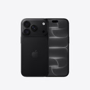 Front and back view of the Apple iPhone 18 Pro 256GB in Black available at Tradeline.