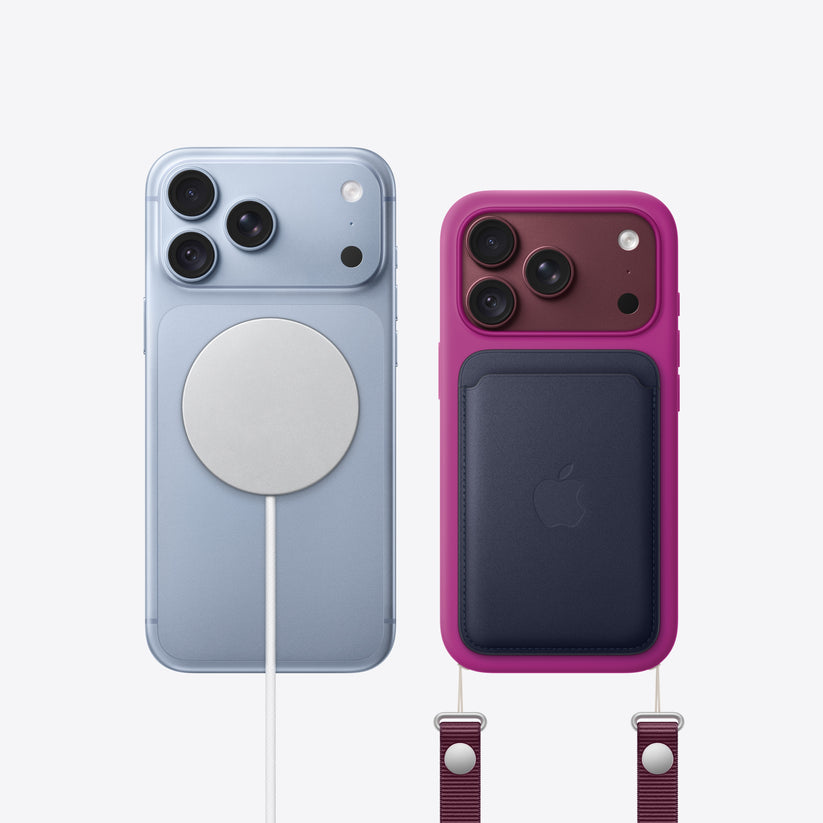 Apple iPhone 18 Pro 256GB Glacier shown with complementary accessories at Tradeline.