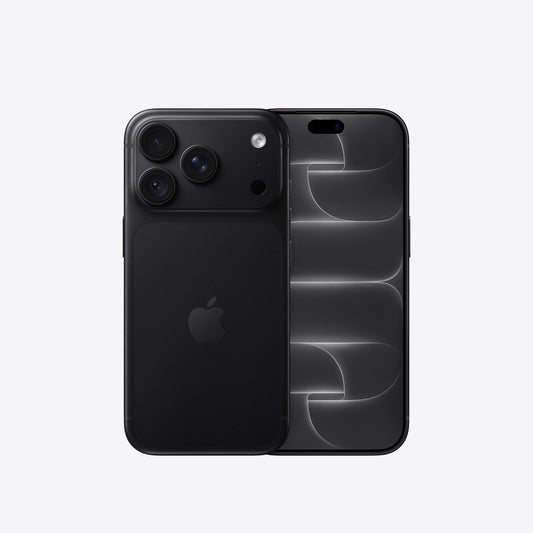 Front and back view of the high-capacity Apple iPhone 18 Pro 2TB in Black available at Tradeline.