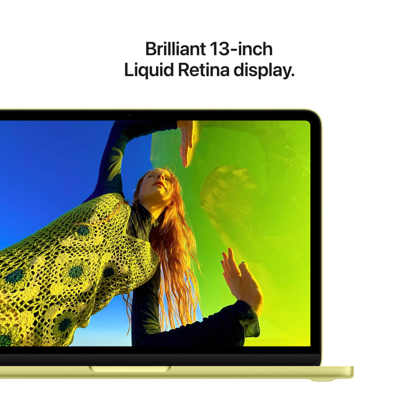 High-resolution view of the 13-inch display on the MacBook Neo A18 Pro 256GB Citrus at Tradeline.