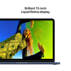 Detailed view of the crisp 13-inch Retina display on the MacBook Neo A18 Pro 256GB Indigo at Tradeline.