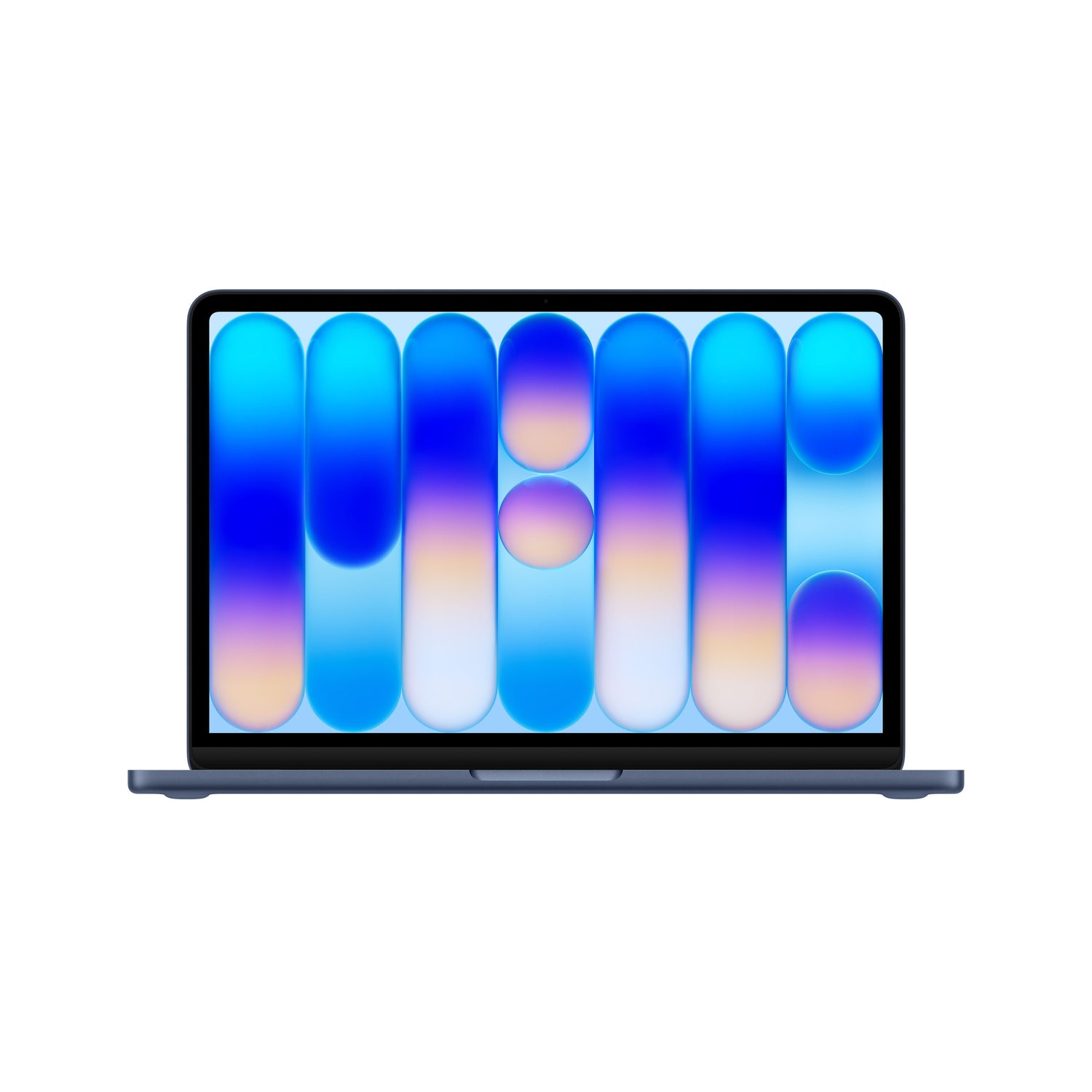 Front display view of the 13-inch MacBook Neo A18 Pro 256GB in Indigo available at Tradeline.
