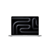 Front view of the 14-inch MacBook Pro silver available at Tradeline.