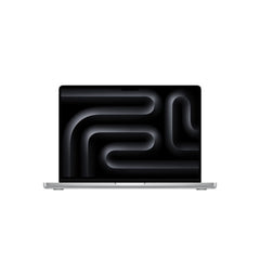Front view of the 14-inch MacBook Pro silver available at Tradeline.