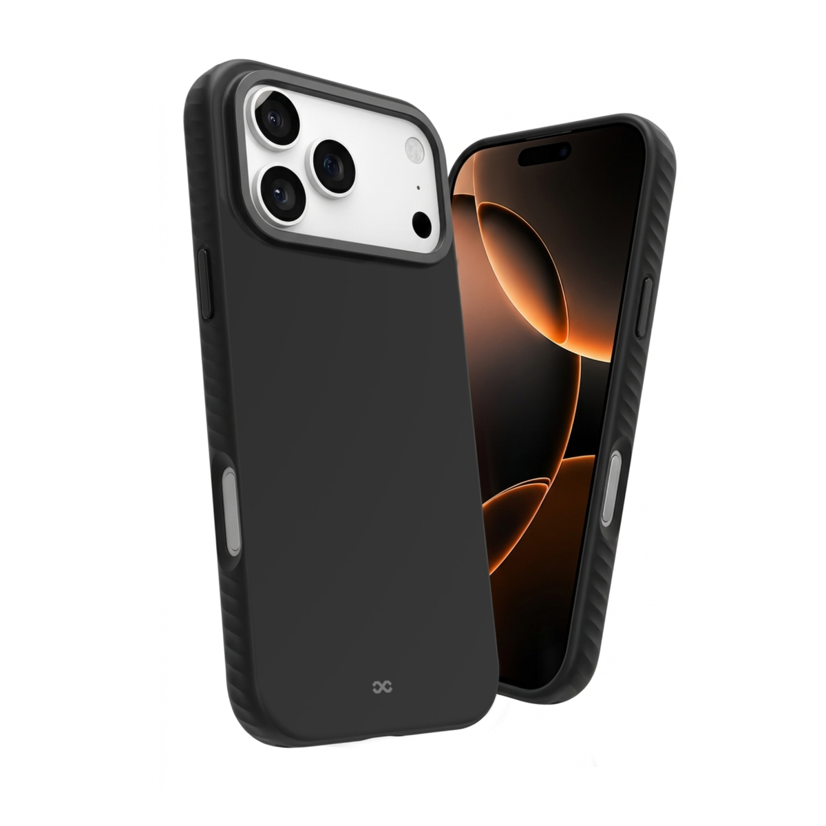infyty LAVIO Premium Soft Silicone Case for iPhone 18 Pro - Black