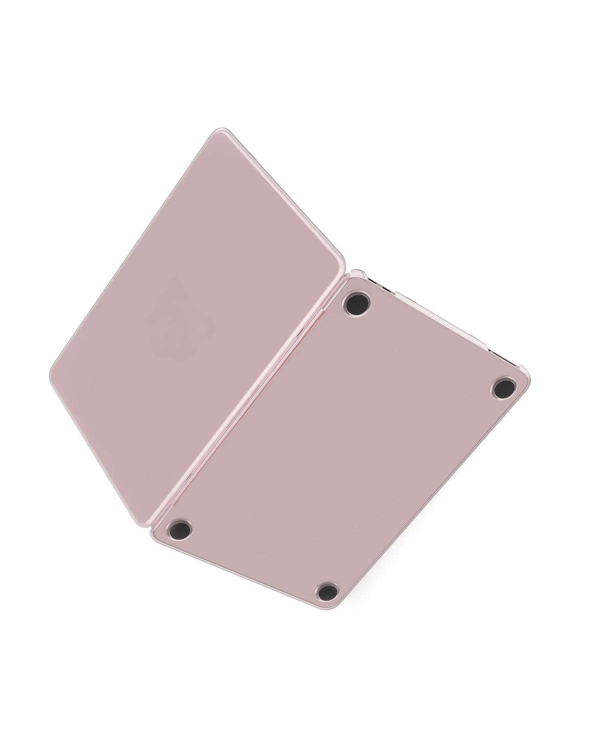 infyty NEONIX Rigid Frosted Shell Case for MacBook Neo - Blush Pink
