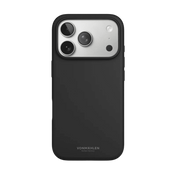 جراب سيليكون ناعم من Vonmahlen لهاتف iPhone 17 Pro Max - أسود