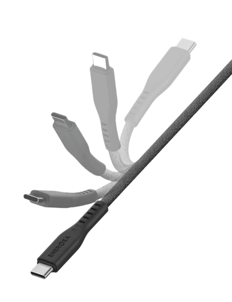 كابل ENERGEA Flow من Lightning إلى USB-C بطول 1.5 متر - أسود